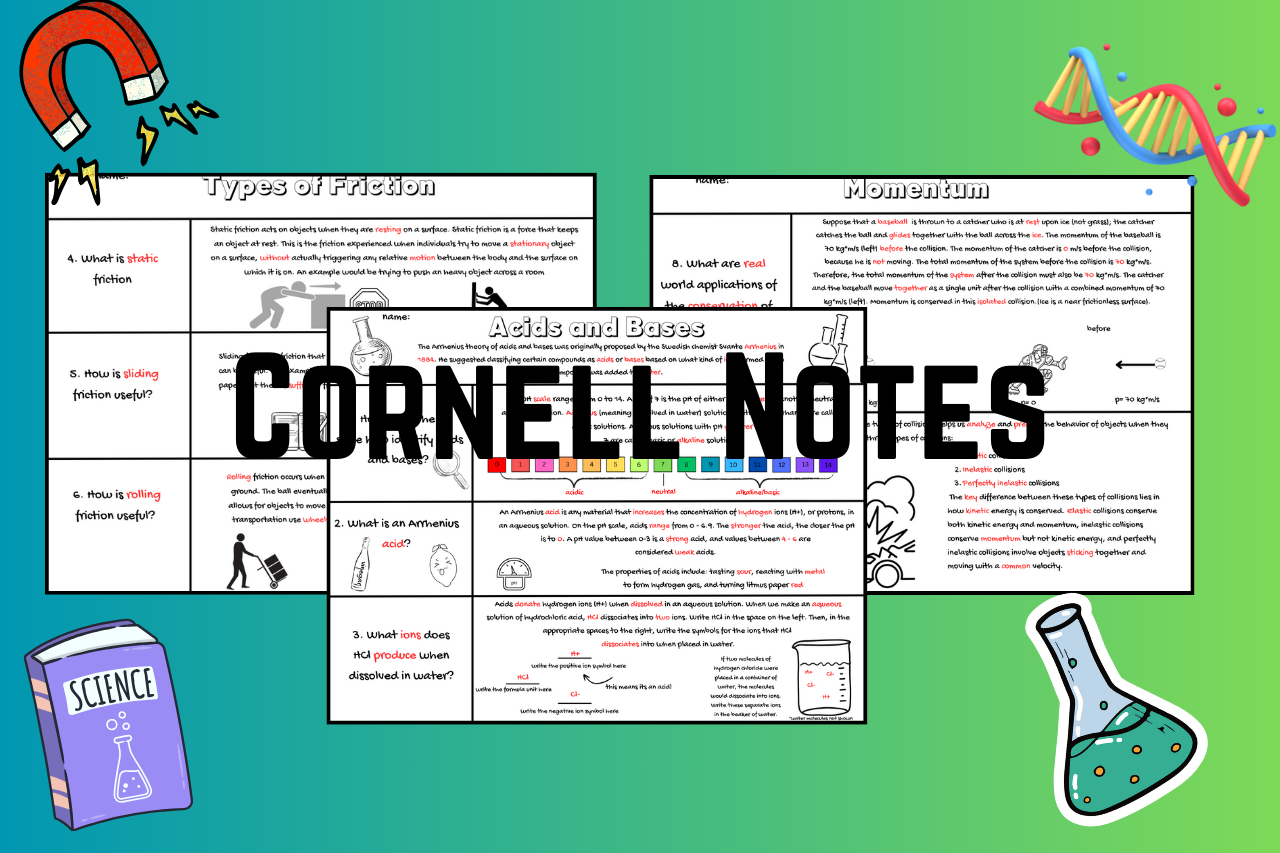 Benefits of Cornell Notes